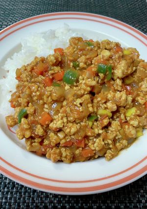 豆腐でキーマカレー♬節約♡ダイエットに♡-レシピのメイン写真