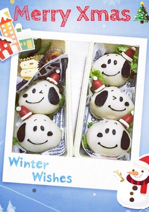 スヌーピー♪サンタクロース♪サンドイッチ-レシピのメイン写真