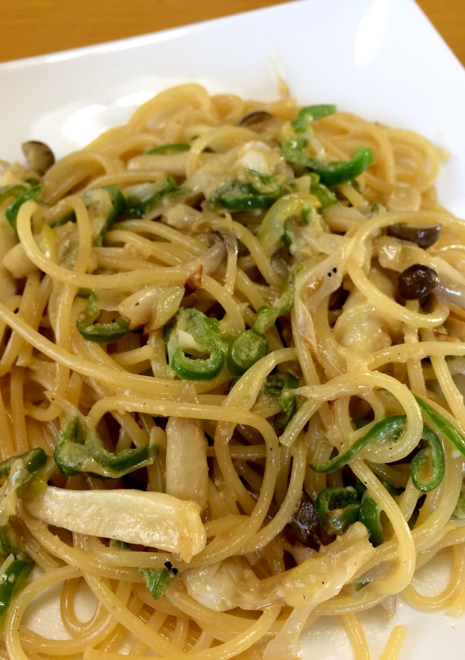 簡単☆麺つゆで しめじの和風パスタ-レシピのメイン写真