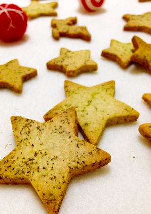 サクッと甘さ控えめ煎茶☆ほうじ茶クッキー-レシピのメイン写真