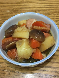 じゃがいもと椎茸の煮物-レシピのメイン写真