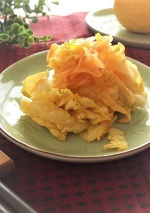 柚子風味 白菜と人参の甘酢醤油漬け-レシピのメイン写真