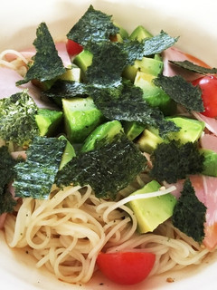 簡単☆アボカドごまそうめん☆-レシピのメイン写真