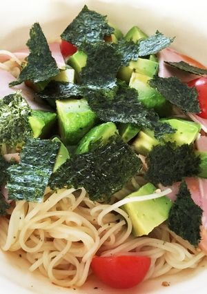 簡単☆アボカドごまそうめん☆-レシピのメイン写真