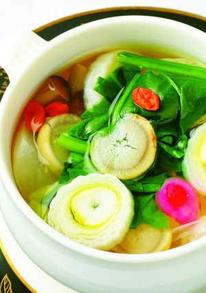 大和野菜たっぷりの「食べる」蒸しスープ-レシピのメイン写真
