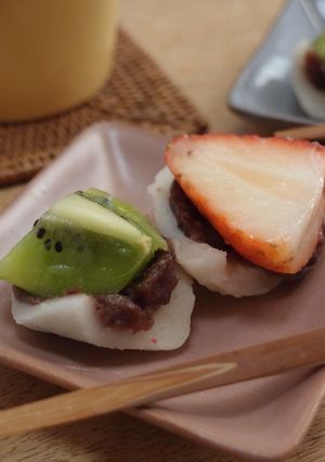 もっとかんたん!苺大福-レシピのメイン写真