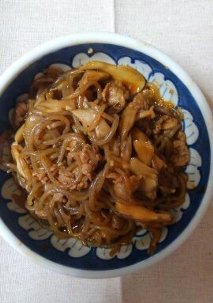 牛肉と舞茸のピリ辛炒め-レシピのメイン写真