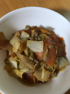 白菜と豚肉のどて焼き-レシピのメイン写真