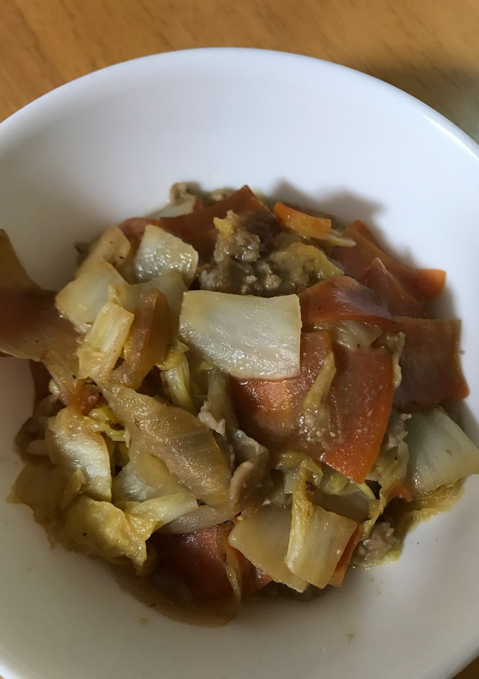 白菜と豚肉のどて焼き-レシピのメイン写真