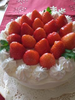 簡単!誰でもできるクリスマスケーキ-レシピのメイン写真