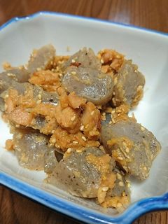 こんにゃくとシーチキンの味噌炒め-レシピのメイン写真