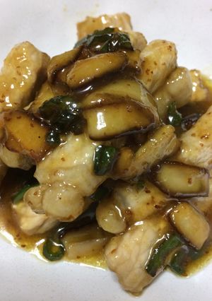 豚カツ肉の粒マスタード&醤油炒め☆-レシピのメイン写真