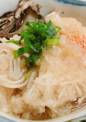 ヘルシー！焼き舞茸とえのきの おろし煮-レシピのメイン写真