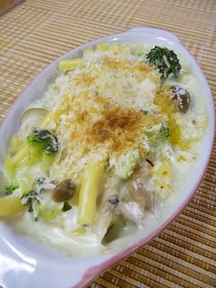 簡単ブロッコリーと鶏肉のグラタン-レシピのメイン写真