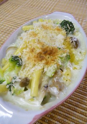 簡単ブロッコリーと鶏肉のグラタン-レシピのメイン写真