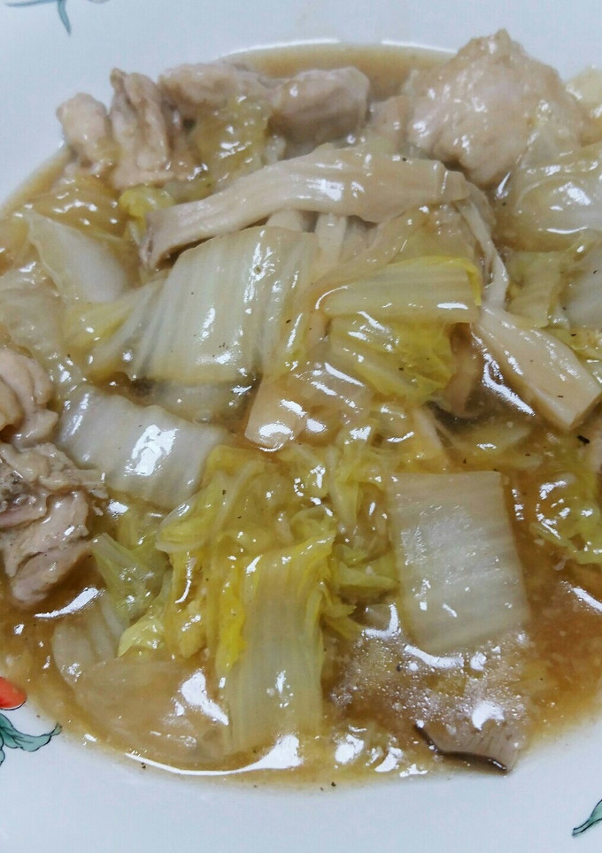 旨い(*^^*)鶏肉と白菜のトロっと煮♪-レシピのメイン写真