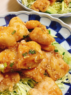 鶏胸肉のネギ甘酢ソース-レシピのメイン写真