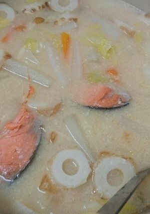寒い日に。ポカポカ粕汁-レシピのメイン写真