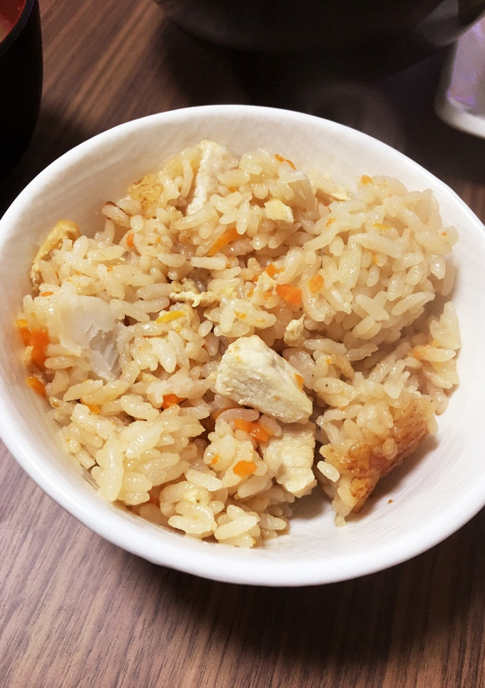 簡単！里芋と鶏肉の炊き込みご飯-レシピのメイン写真