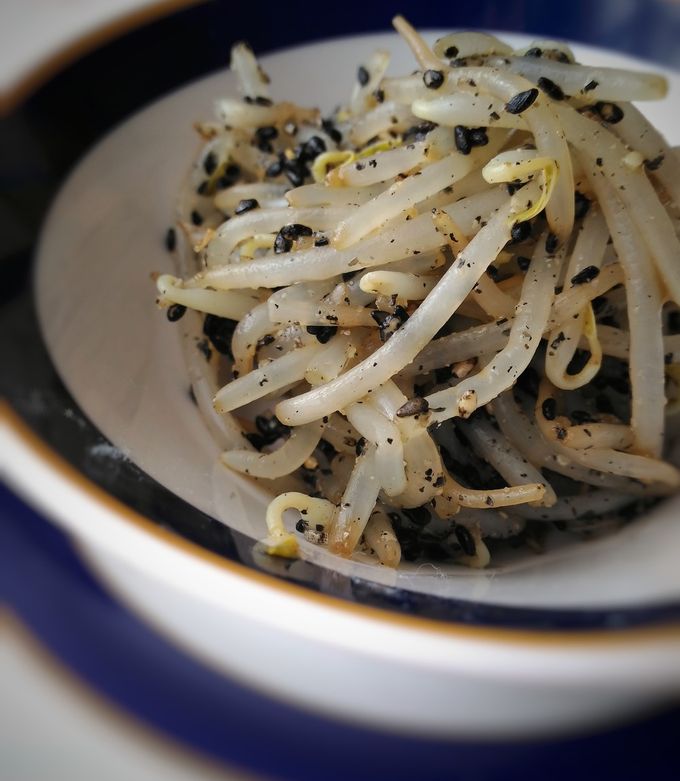 もやしの黒ゴマあえ「サブおかず」 by NAGANO久留米 【クックパッド