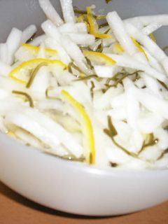 柚子だいこんの漬物♪-レシピのメイン写真
