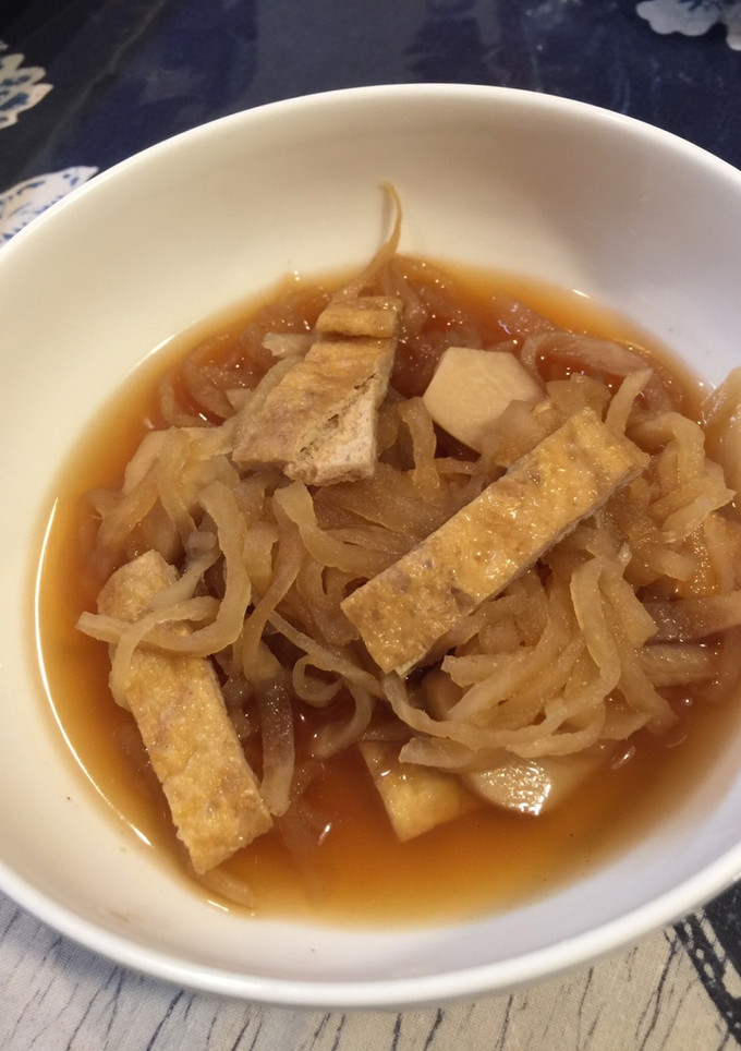 簡単！切り干し大根と里芋と揚げの煮物-レシピのメイン写真
