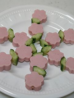 おさかなのソーセージでお花畑-レシピのメイン写真