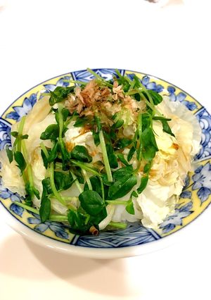 簡単レンジで甘い＊白菜のお浸し＊-レシピのメイン写真