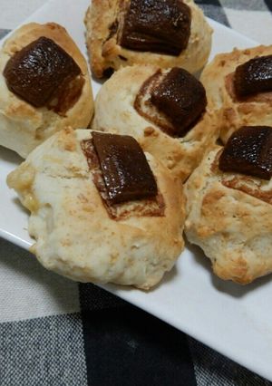 バナナチョコスコーン-レシピのメイン写真