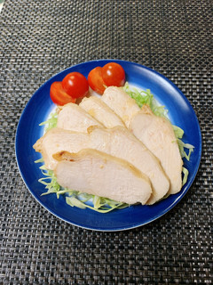 鶏むね肉みそマヨ蒸し✤レンジだけ´ω`*-レシピのメイン写真