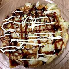 超カンタン♫ 山芋のお好み焼き風-レシピのメイン写真