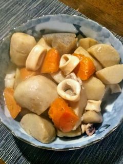 里芋とヤリイカの煮物-レシピのメイン写真