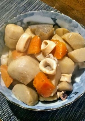 里芋とヤリイカの煮物-レシピのメイン写真