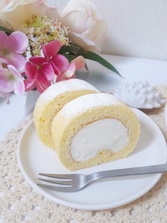 簡単!ロールケーキ-レシピのメイン写真