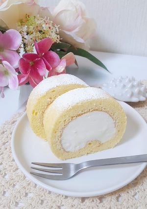 簡単！ロールケーキ-レシピのメイン写真