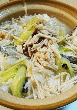 病み上がりにもいいよ、鱈入りお粥-レシピのメイン写真