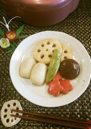 スウィーツおせち２☆煮しめ(クッキー)-レシピのメイン写真