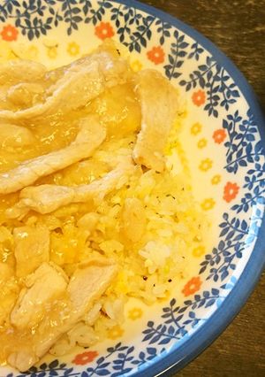 豚の生姜焼きであんかけチャーハン-レシピのメイン写真