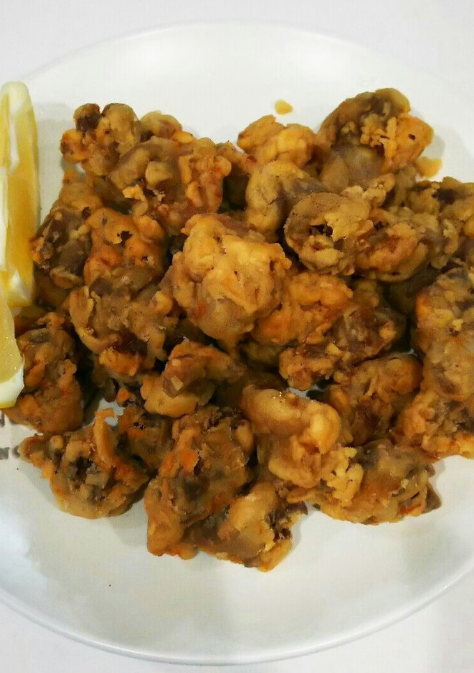 食感が良い♪砂肝の唐揚げ♪-レシピのメイン写真