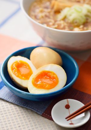 サッポロ一番みそラーメン味の！味玉-レシピのメイン写真