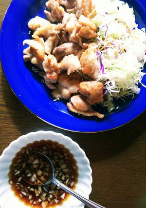 鳥もも肉の皮は程よいカリっと焼き!-レシピのメイン写真