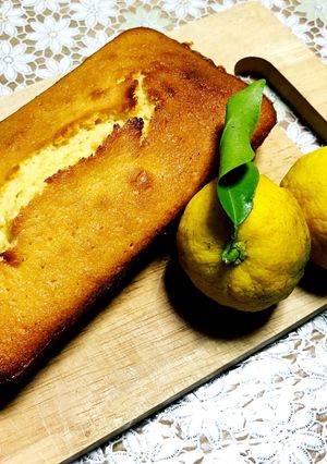 幸せ柚子はちみつケーキ-レシピのメイン写真
