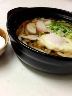 1人ランチにあるもので〜鍋焼きうどん-レシピのメイン写真