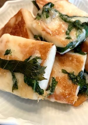 簡単！焼くだけはんぺんのしそチーズ焼き-レシピのメイン写真