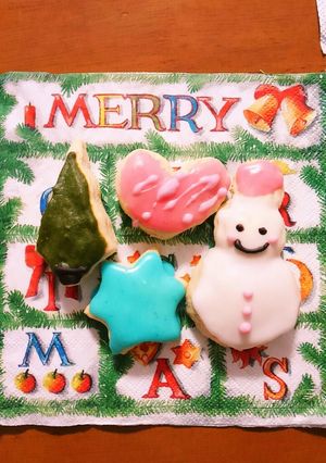 クリスマスに　アイシングクッキー　簡単-レシピのメイン写真