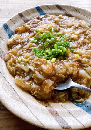 m辛くない！和風白菜マーボー-レシピのメイン写真