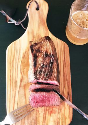 簡単！フライパンでローストビーフ♪-レシピのメイン写真