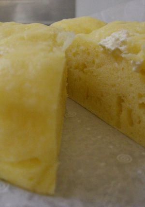懐かしい味☆クリームチーズ蒸しケーキ-レシピのメイン写真