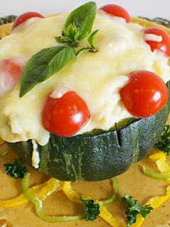 自家製野菜の南瓜丸ごと!グラタン-レシピのメイン写真
