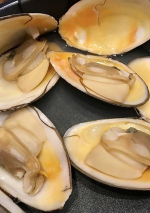 姫貝（シロガイ、サラガイ）の酒蒸し-レシピのメイン写真